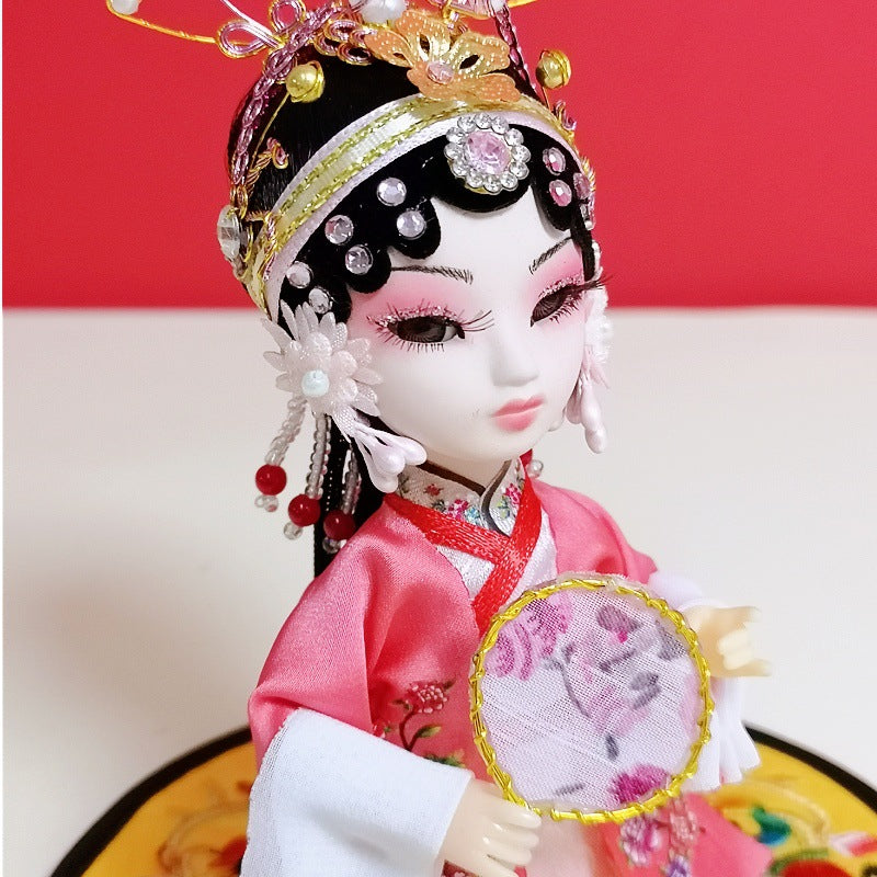 Creative Kunqu Opera Doll - Chinese Opera Face Mask Collectible, Perfect for Home Décor and Gifts