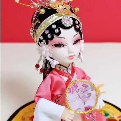 Creative Kunqu Opera Doll - Chinese Opera Face Mask Collectible, Perfect for Home Décor and Gifts