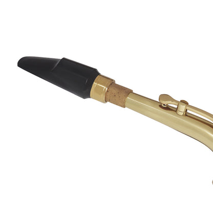 Professional Alto Saxophone Mouthpiece ABS+Metal Hybrid - Black & Gold Air-Tight Design for Precision Sound Control