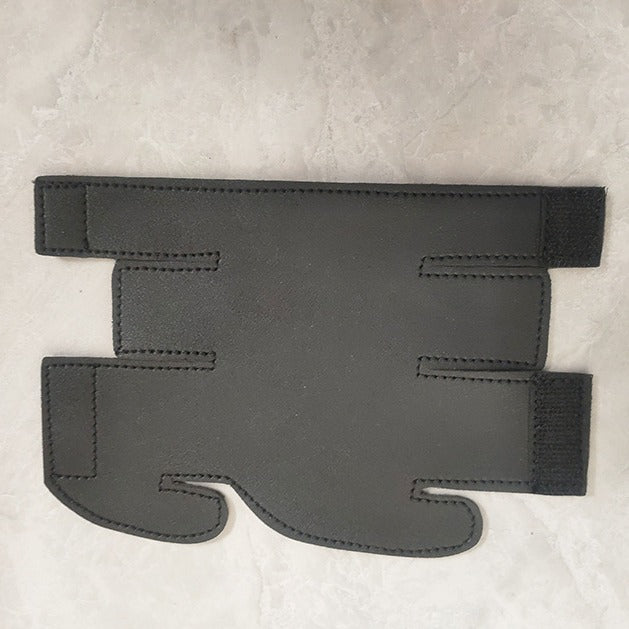 Bb Trumpet Valve Guard - Leather Protection Pad for Trumpet Pistons (19x13cm, Sweat & Wear Prevention)