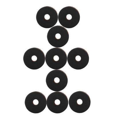 Drum Cymbal Felt Pads - 10-Pack Cotton Cymbal Protectors for Drum Kits