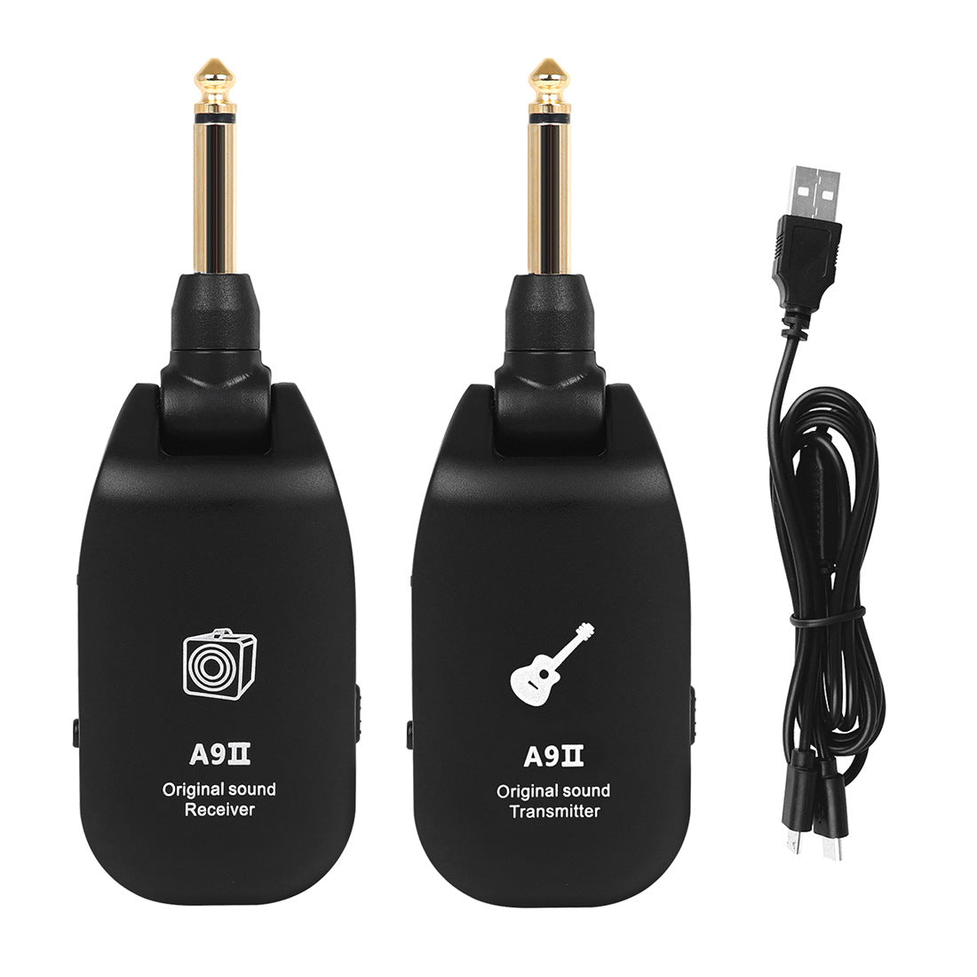 A9 Wireless Instrument Transmitter & Receiver - Rotatable Design with Stable Signal Transmission