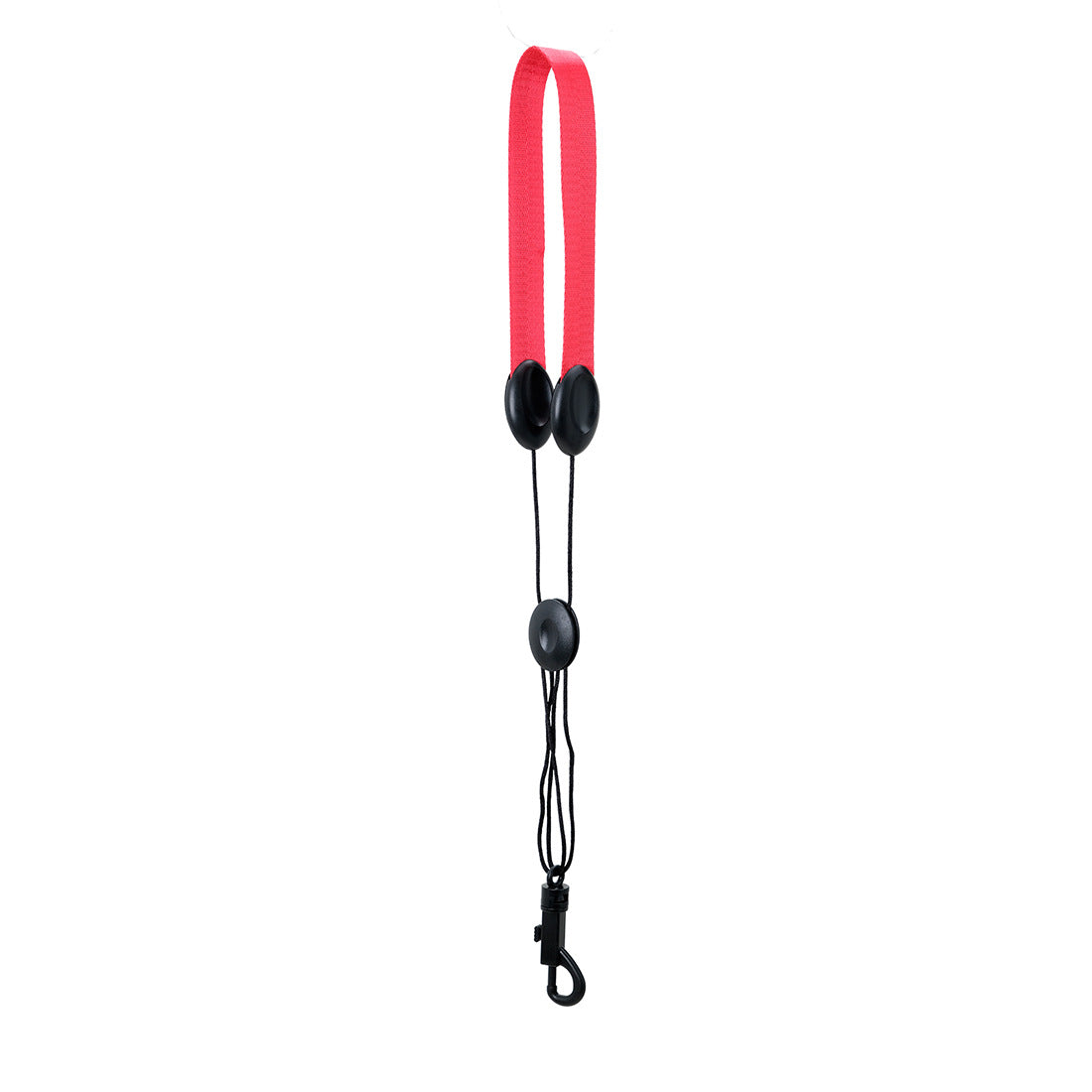 Saxophone/Clarinet Neck Strap with Rotating Hook - Wide Padded Nylon & ABS (Black/Red/Grey)