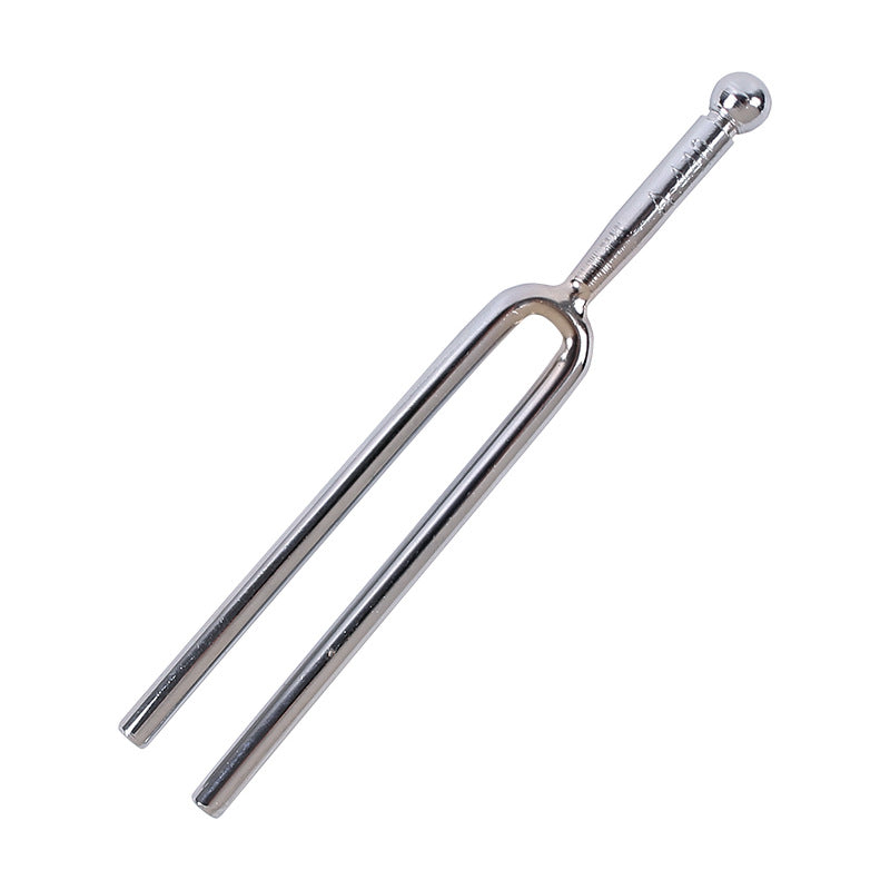 A440 Tuning Fork - Chromium-Plated Steel for Piano/Violin/Guitar (12cm, 30g)