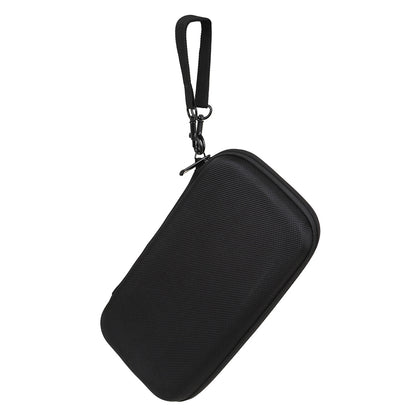 Waterproof Saxophone Mouthpiece Case – Oxford Fabric with Velvet Lining, Adjustable Compartments & Metal Hook (Black)