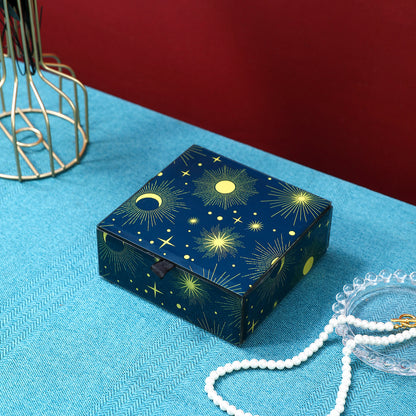 Sun, Moon & Stars Jewelry Box - Unique Tarot-Themed Jewelry Organizer, Stylish Storage Box