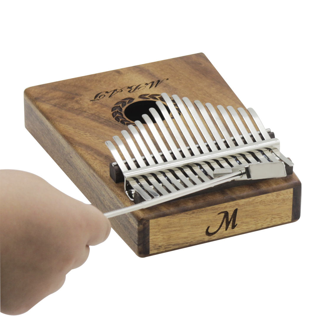 Professional Thumb Piano Tuner - Stainless Steel Kalimba Tuning Hammer for Precise Adjustments