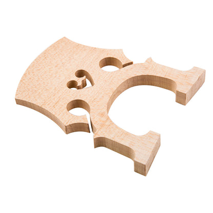 Handcrafted Solid Maple Cello Bridge – Professional-Grade Acoustic Upgrade for Enhanced Resonance
