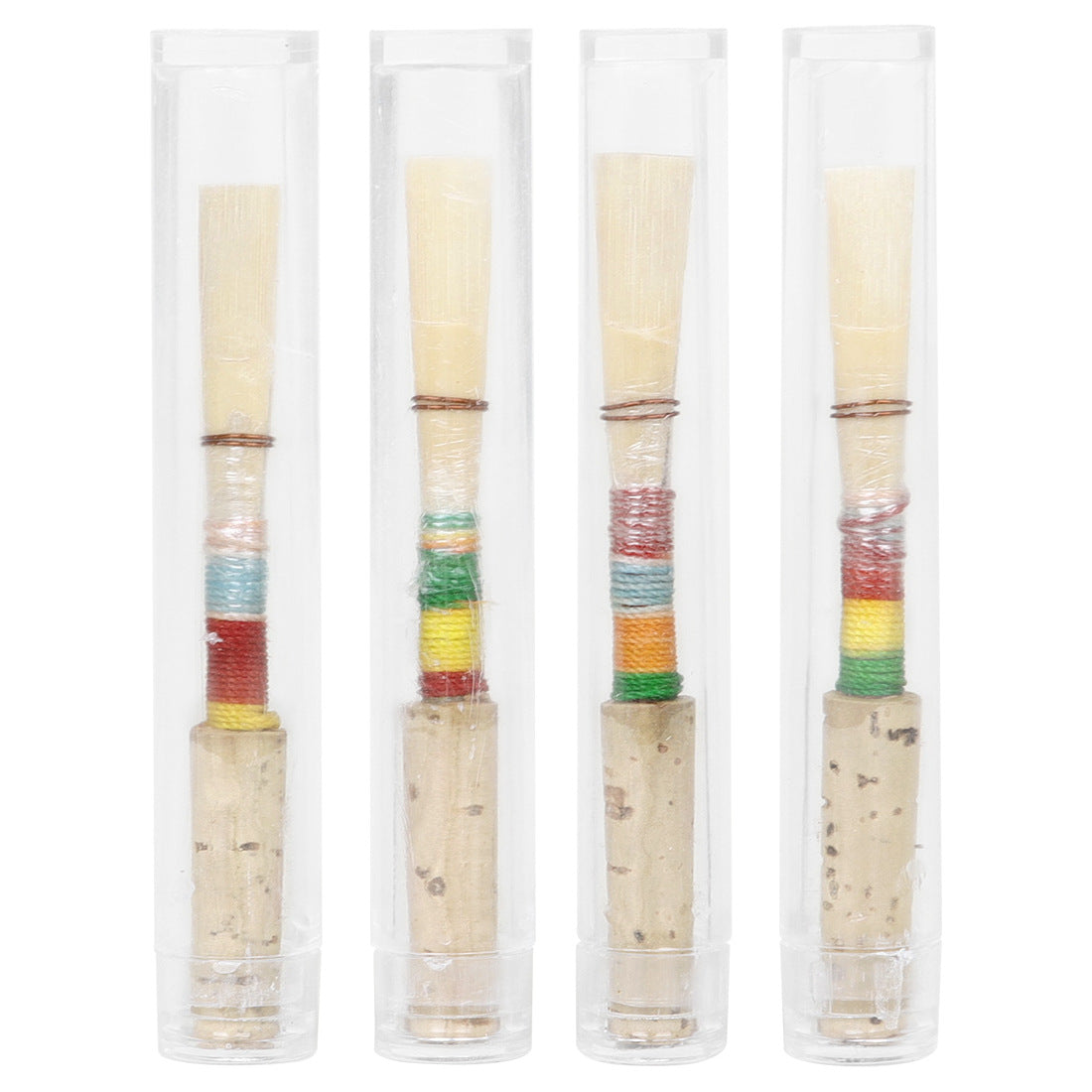 Handcrafted Natural Reed Oboe Cane Reed C Key - Premium Cork, Rich Tone, Durable & Vibrant Color Options