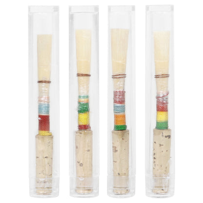 Handcrafted Natural Reed Oboe Cane Reed C Key - Premium Cork, Rich Tone, Durable & Vibrant Color Options