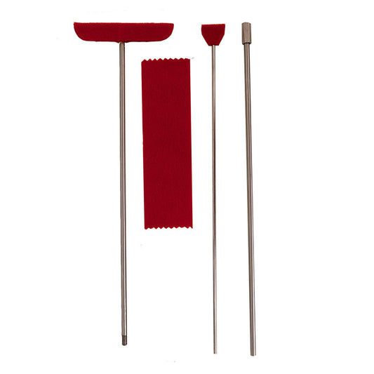 Grand Piano Soundboard Cleaning Kit - 304 Stainless Steel Tools Set (Red Handles)
