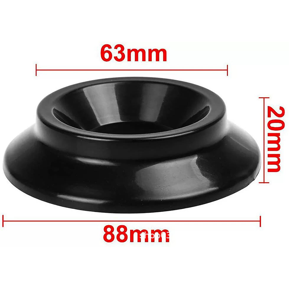 Upright Piano Non-Slip Feet Pads - ABS Floor Protectors for Noise Reduction & Scratch Prevention (Set of 4)