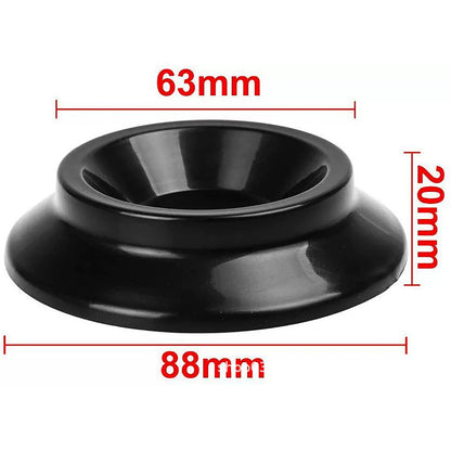 Upright Piano Non-Slip Feet Pads - ABS Floor Protectors for Noise Reduction & Scratch Prevention (Set of 4)