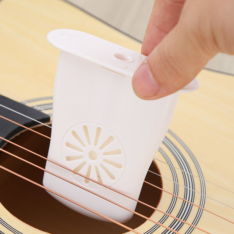 Guitar Humidifier for Acoustic/Classical Guitars & Ukuleles - ABS Plastic (40g, White/Black/Sky Blue/Purple)