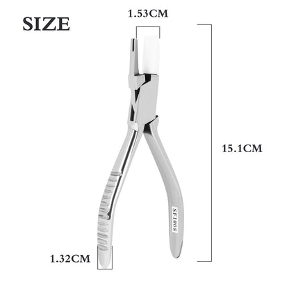 Stainless Steel Reed Needle Repair Tool - Rust-Proof Clarinet/Saxophone Maintenance Pliers for Broken Reed Removal