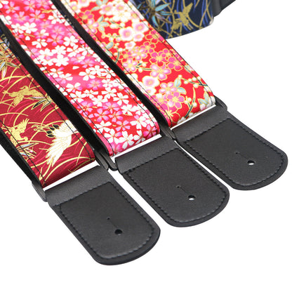 Guitar Strap Folk Wooden Guitar Electric Guitar Bass Classical Universal Personalized Cartoon Guitar Strap Guitar Strap