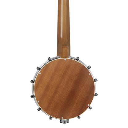 4-String Handcrafted Banjo – Sapele & Rosewood Body, Maple Neck (Folk Instrument for Practice/Performance)