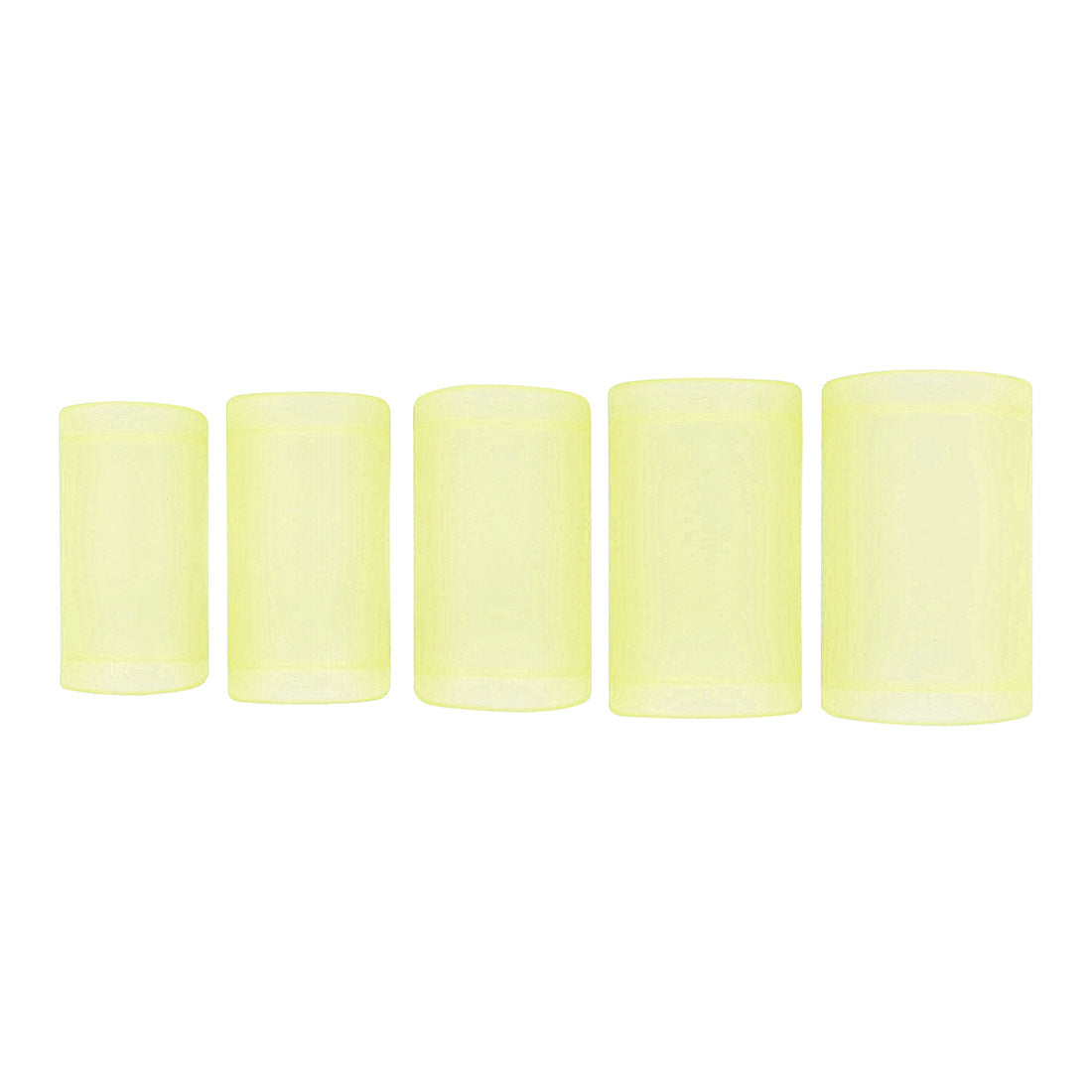 ABS Flute Film Protector 5-Piece Set (Keys C/G/E/F/D) - Multi-Color Detachable Guard with Pitch Markers, Eco-Friendly Flute Accessories