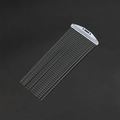 Silver Cajon Snare Sand Belt (20/24/30/32/40 Gauge) - Half-Length Rustproof Snare Wire for Drum Repair & Percussion Maintenance