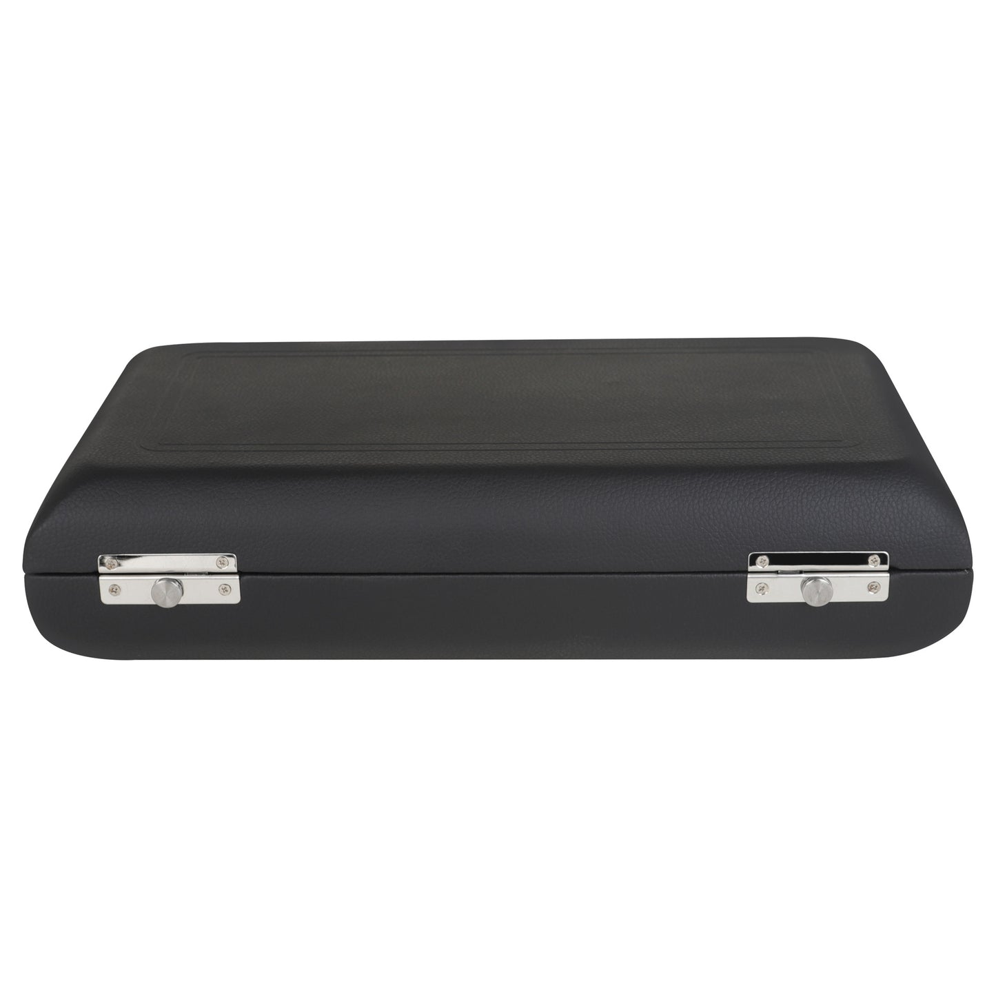 PU Leather Oboe Case with Metal Push-Button Latch – Soft Flannel Lining & Reinforced Compartments (Black)