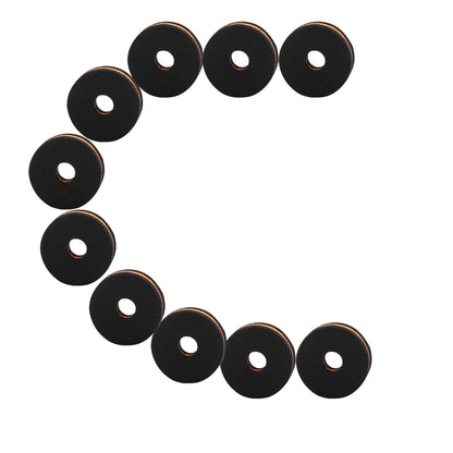 Drum Cymbal Felt Pads - 10-Pack Cotton Cymbal Protectors for Drum Kits