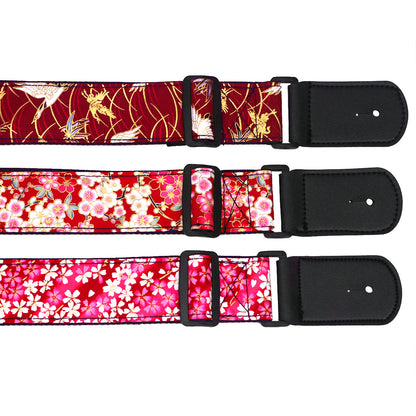 Guitar Strap Folk Wooden Guitar Electric Guitar Bass Classical Universal Personalized Cartoon Guitar Strap Guitar Strap
