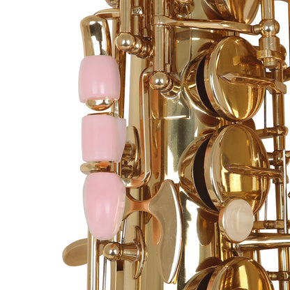 Saxophone Right-Hand Key Bumper Pads – Silicone Cushion Height Adjusters for Keys (6-Pack)
