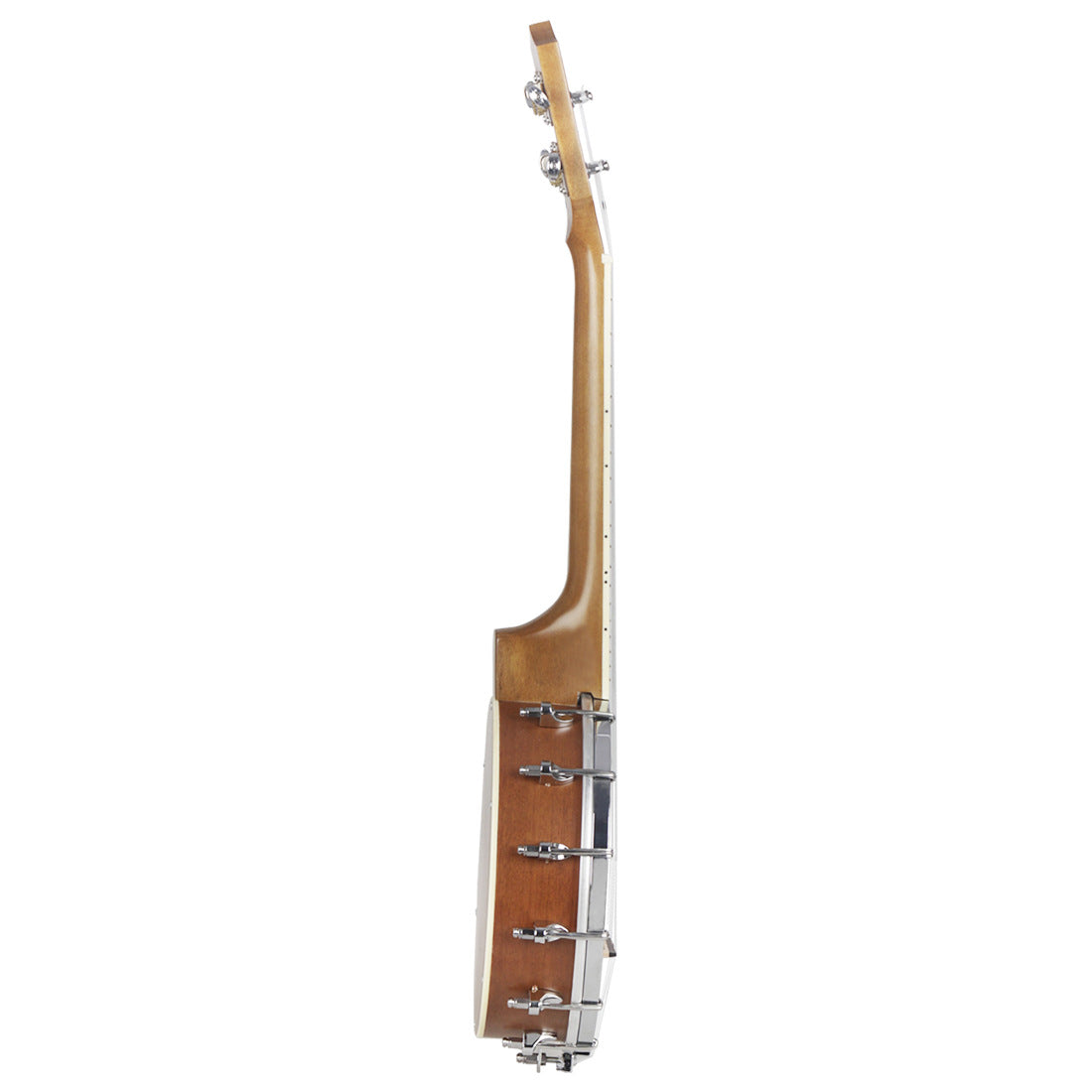 4-String Handcrafted Banjo – Sapele & Rosewood Body, Maple Neck (Folk Instrument for Practice/Performance)