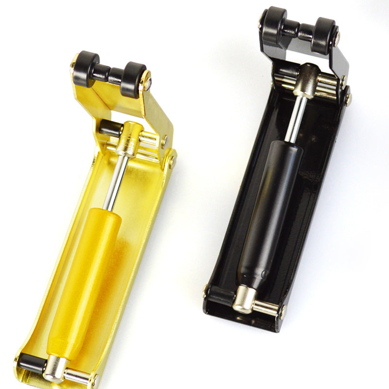 Piano Lid Slow-Close Hydraulic Damper - Anti-Pinch Safety Device for Upright Pianos (Metal+ABS, 3M Adhesive Base)