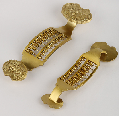 A Traditional and Unique Abacus Home Decor Piece - Symbolic Dragon and Phoenix Design