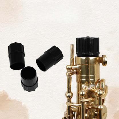ABS Saxophone Dust Plug for Alto Sax – Black Protective Neck & Joint Cap with Smooth Non-Slip Design (ABS Instrument Accessories)