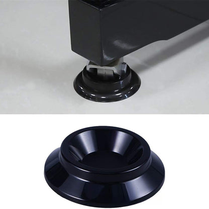 Upright Piano Non-Slip Feet Pads - ABS Floor Protectors for Noise Reduction & Scratch Prevention (Set of 4)