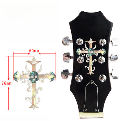 Acoustic & Electric Guitar Headstick Stickers – Stylish PVC Decals for Personalization