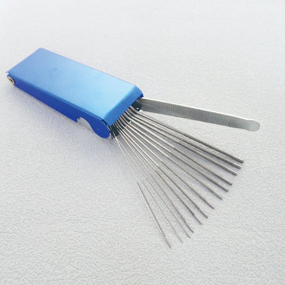 DIY Guitar Repair Slot Shaping Tool – Metal Round File for String Groove Maintenance