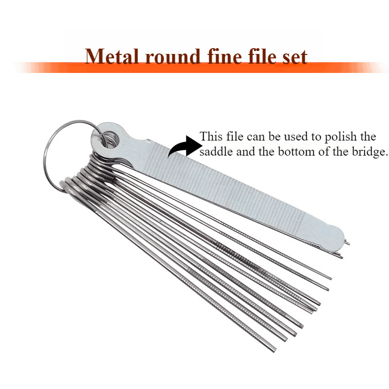 Guitar Sharpening File - The Essential Tool Kit for Guitar Repair and Maintenance