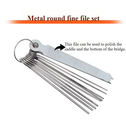 Guitar Sharpening File - The Essential Tool Kit for Guitar Repair and Maintenance
