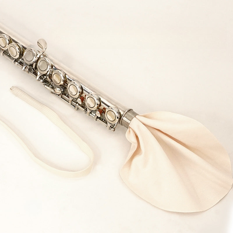 Saxophone/Flute/Clarinet Cleaning Swab - Microfiber Pull-Through with Weighted End (Soft, Absorbent, Non-Shedding)