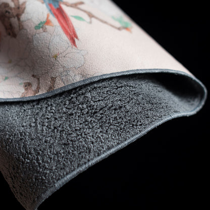 Chinese Style Tea Towel – Thick Absorbent Tea Mat with Landscape Design (35x17.5cm)
