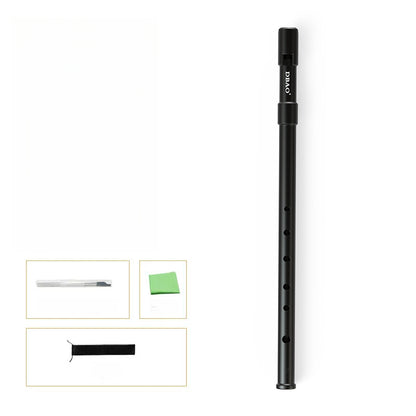 6-Hole Irish Whistle in C/D Key - Easy-Clean Design (C:33cm/D:29cm) with Smooth Tone & Standard Finger Holes