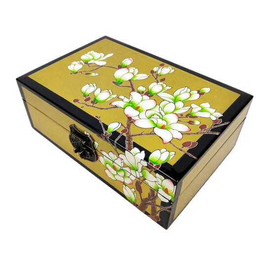 Handmade Wooden Jewelry Box Organizer Wooden Trinket Keepsake Jewellery Storage Box Vintage Box Multipurpose Organizer Chest Great Gift