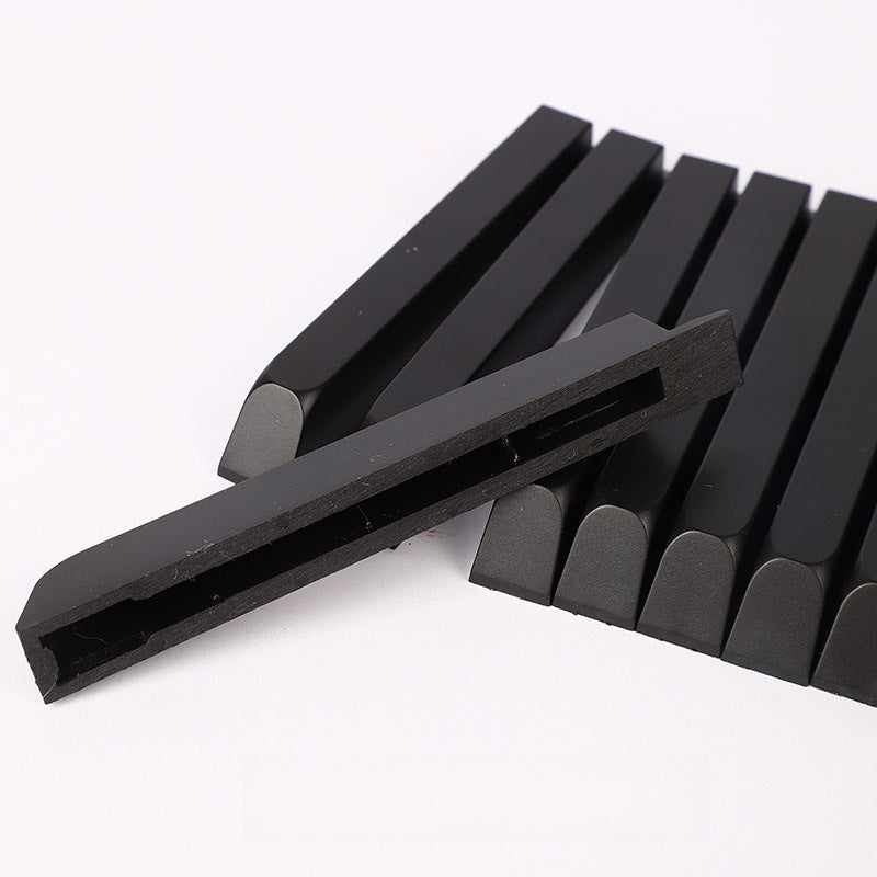 Acrylic Piano Key Tops Replacement Set - 51/52mm Models (White/Glossy/Matte Black)
