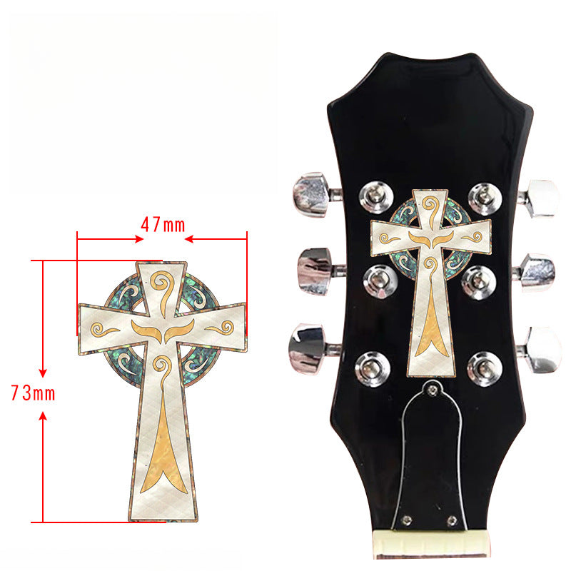 Acoustic & Electric Guitar Headstick Stickers – Stylish PVC Decals for Personalization