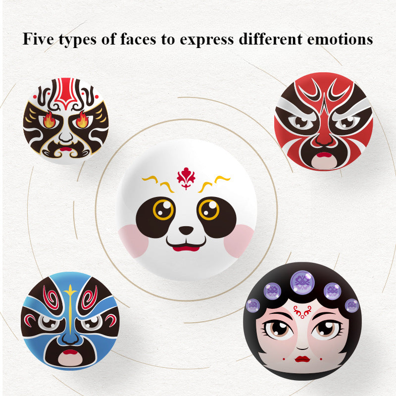 Sichuan Opera Face-Changing Doll – Creative Beijing Opera Mask Figurine, Unique Gift