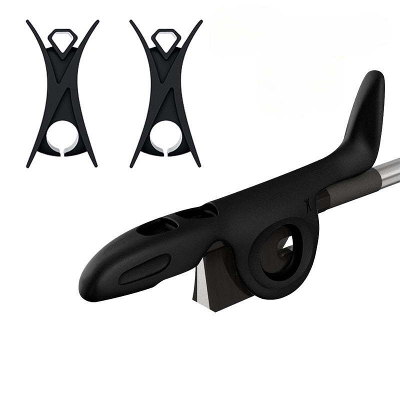 Violin Bow Grip Trainer - Soft Silicone Bow Holder for Beginners (Child/Adult Size)
